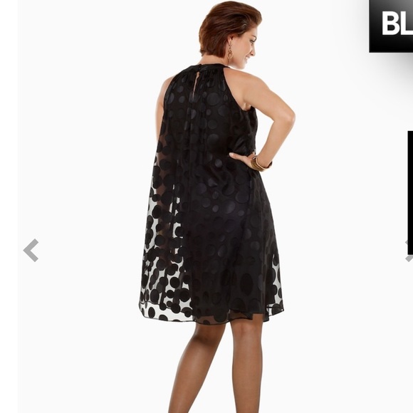 Chico’s Black Label Polka Dot Dress - Picture 2 of 8